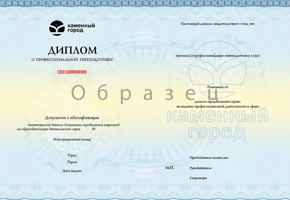 Получите диплом о профессиональной переподготовке